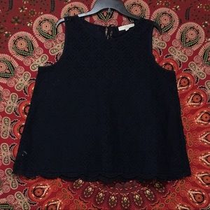 NWOT Beautiful Navy Blue Top